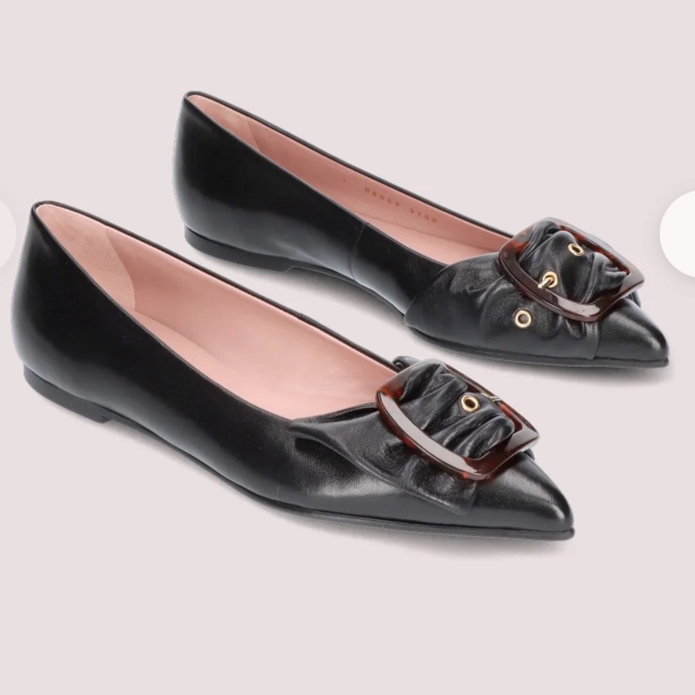Pretty Ballerinas Ella pointed buckle flats